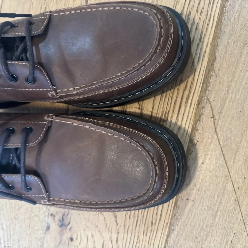Dockers Landers Chukka Men's Brown‎ Leather Boots Sz 10M